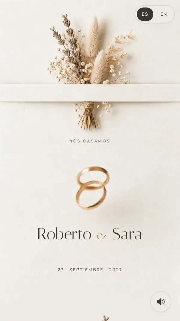 Cabecera de la invitación Eternal Movement